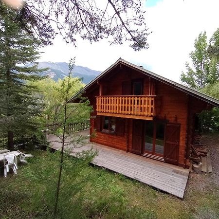 L'Argousier Chalet 6 A 8 Personnes Enchastrayes Barcelonnette Villa Exterior photo