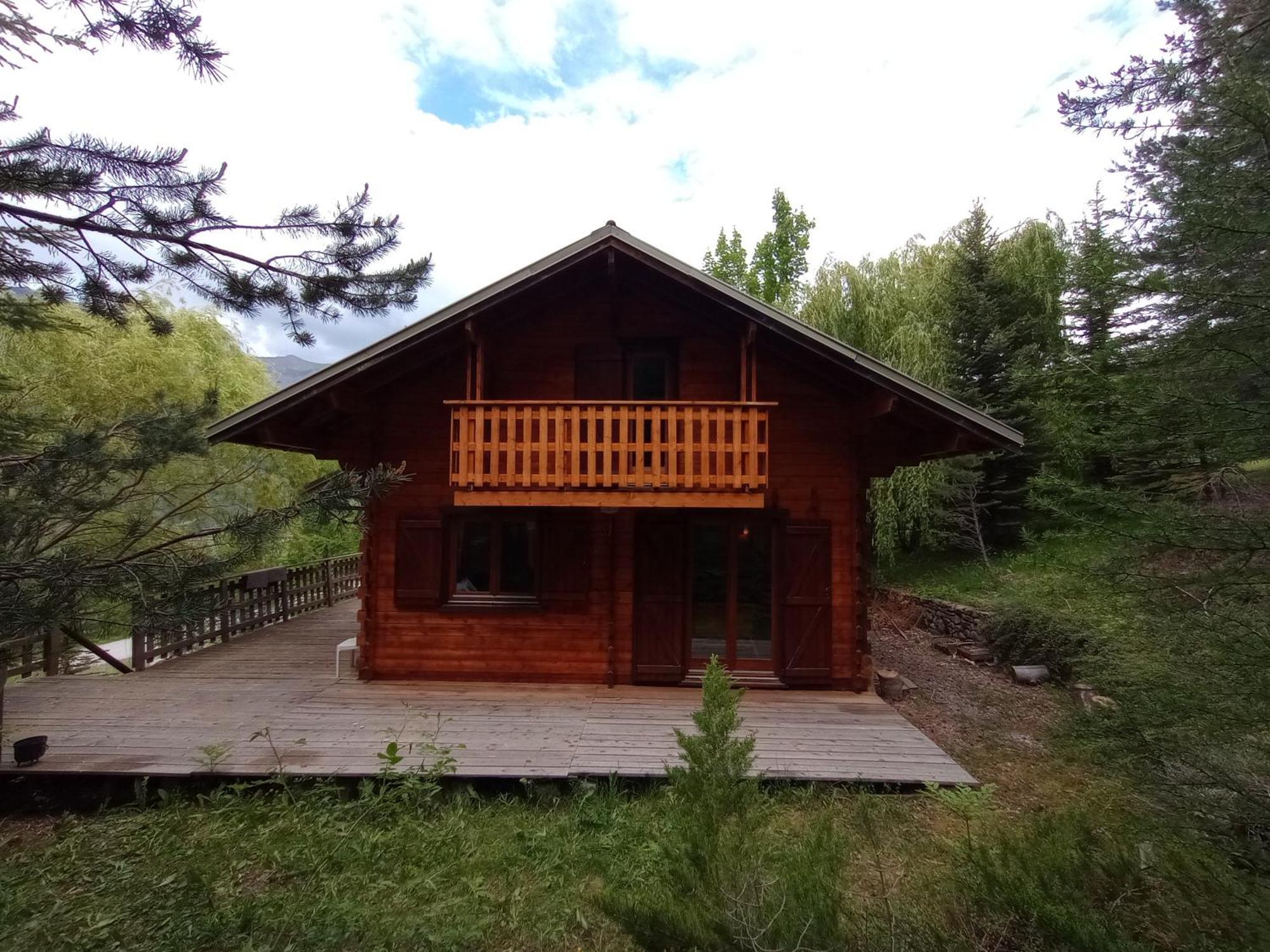 L'Argousier Chalet 6 A 8 Personnes Enchastrayes Barcelonnette Villa Exterior photo